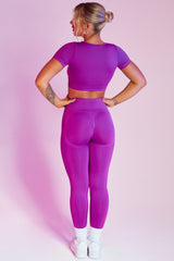 Superset-Leggings in Purple