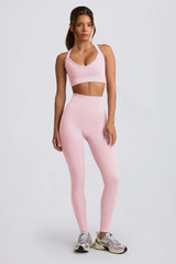Super Sculpt Seamless High-Waist Leggings in Powder Pink