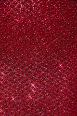 Eisley-Embellished Sweetheart-Neck Midi Dress in Red