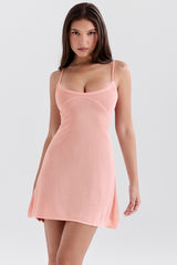 Primrose Sheer Knit Mini Dress