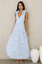 Pretty You Maxi Dress Blue