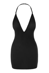 Intimates-Intimates Soft Mesh Multiway Mini Dress in Black