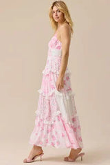 Adernlia Floral Maxi Dress