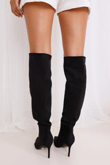 Raisa Boots Black Suede