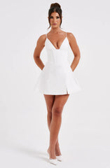 Sela Mini Dress - Ivory