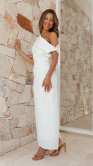 Luci Maxi Dress - White