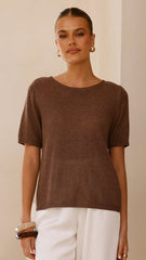 Summer Tee - Mocha