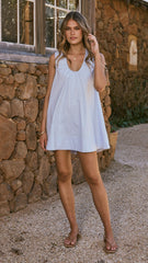 Vika Mini Dress - Blue