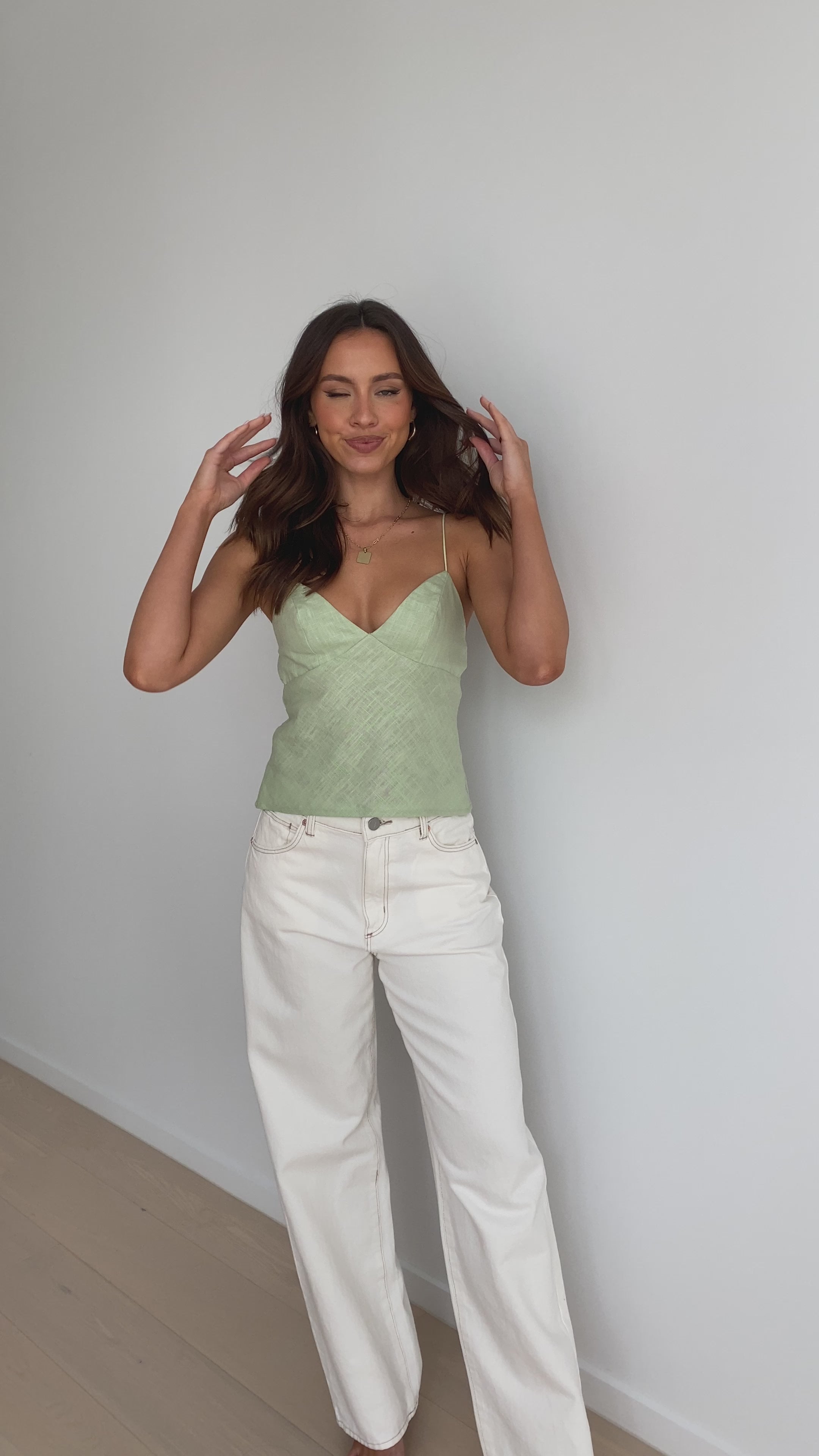 Haizlee Top - Sage