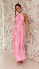 Frances Maxi Dress - Pink