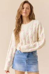 Carmen Heart Sweater