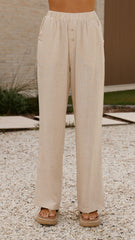 Nala Pants - Beige