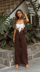 Karah Pants - Chocolate