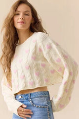 Carmen Heart Sweater
