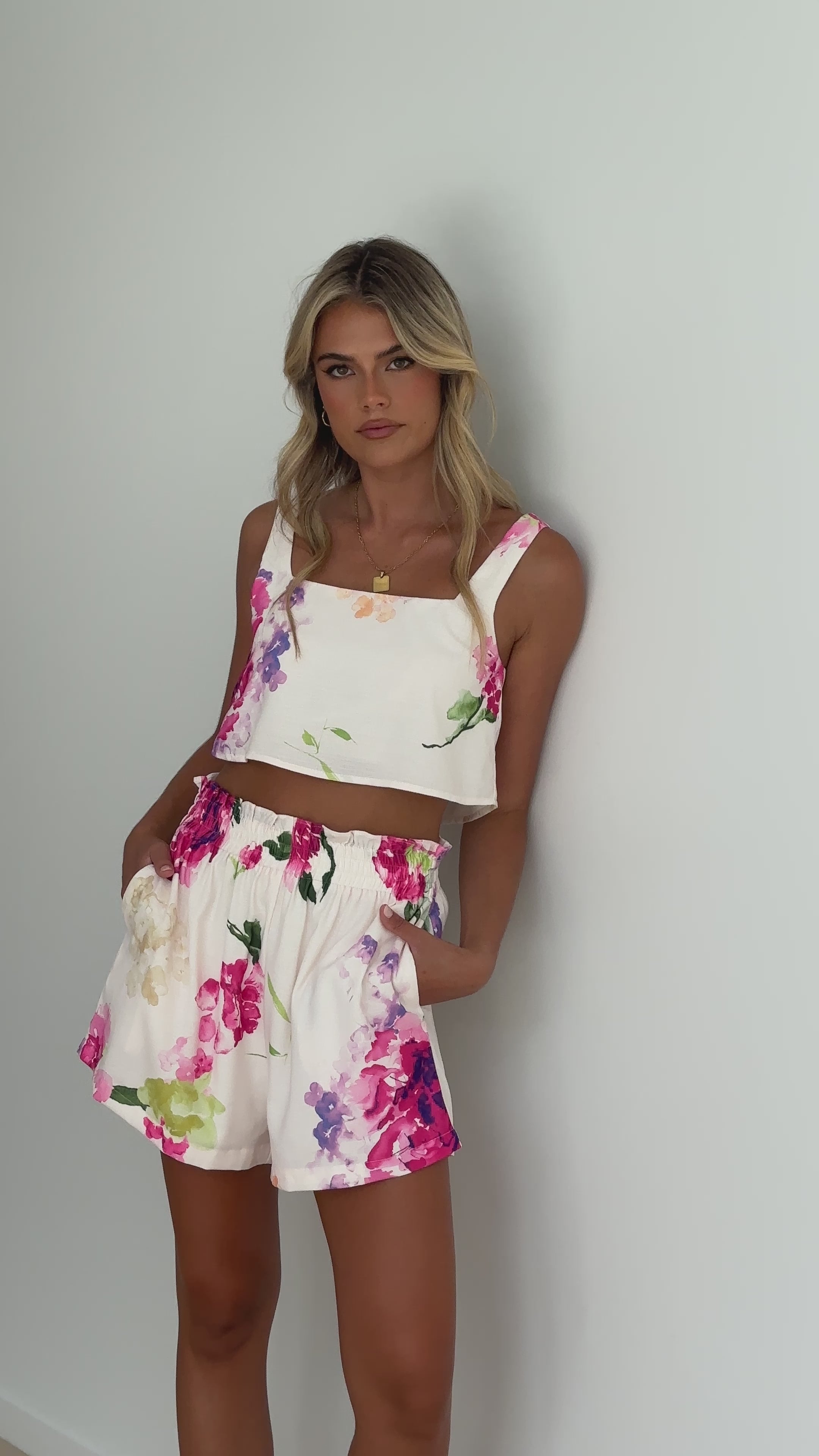 Dallas Shorts - Sweet Floral