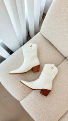 Darla Boots - White