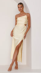 Nyla Maxi Dress - Yellow