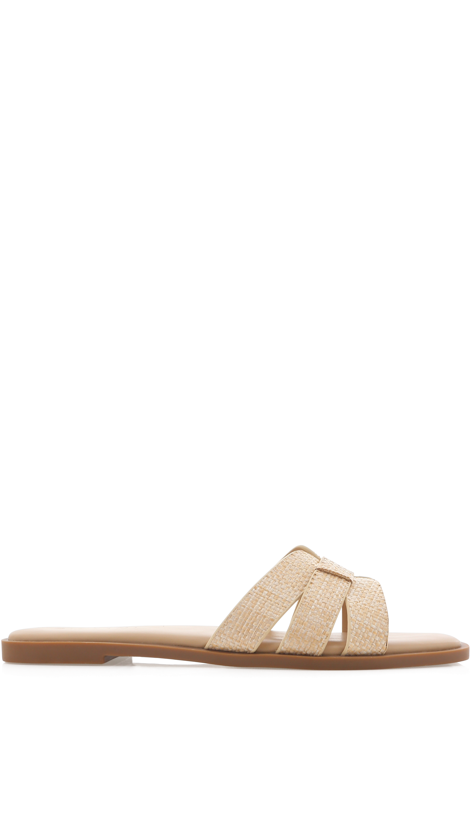 Gretal Slide - Natural Raffia