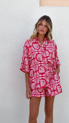 Venice Shirt - Red Sea