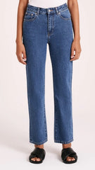 Organic Straight Leg Jean - Vintage Blue
