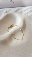 Nina Bracelet - Gold / Pearl