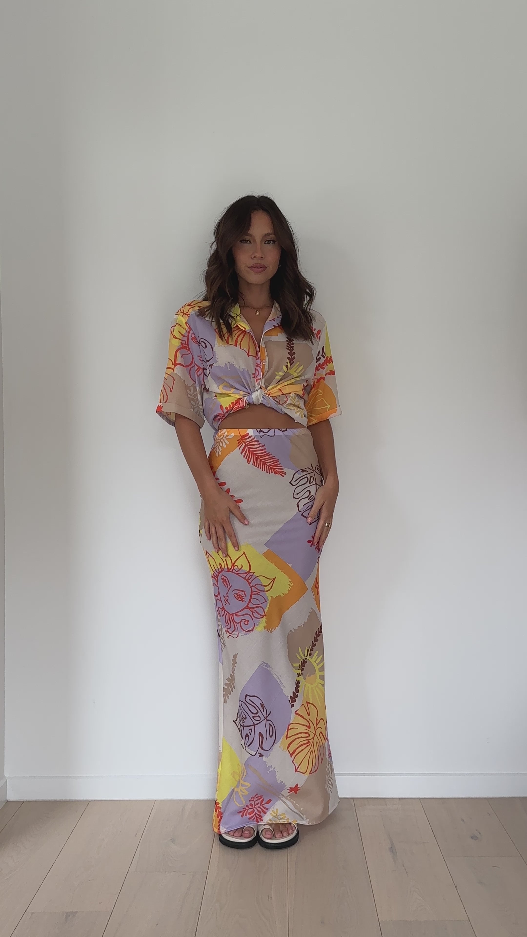 Palama Maxi Skirt - Palama Print