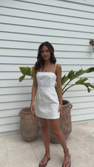 Scout Mini Dress - White