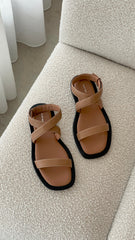 Kenia Sandal - Pecan Leather