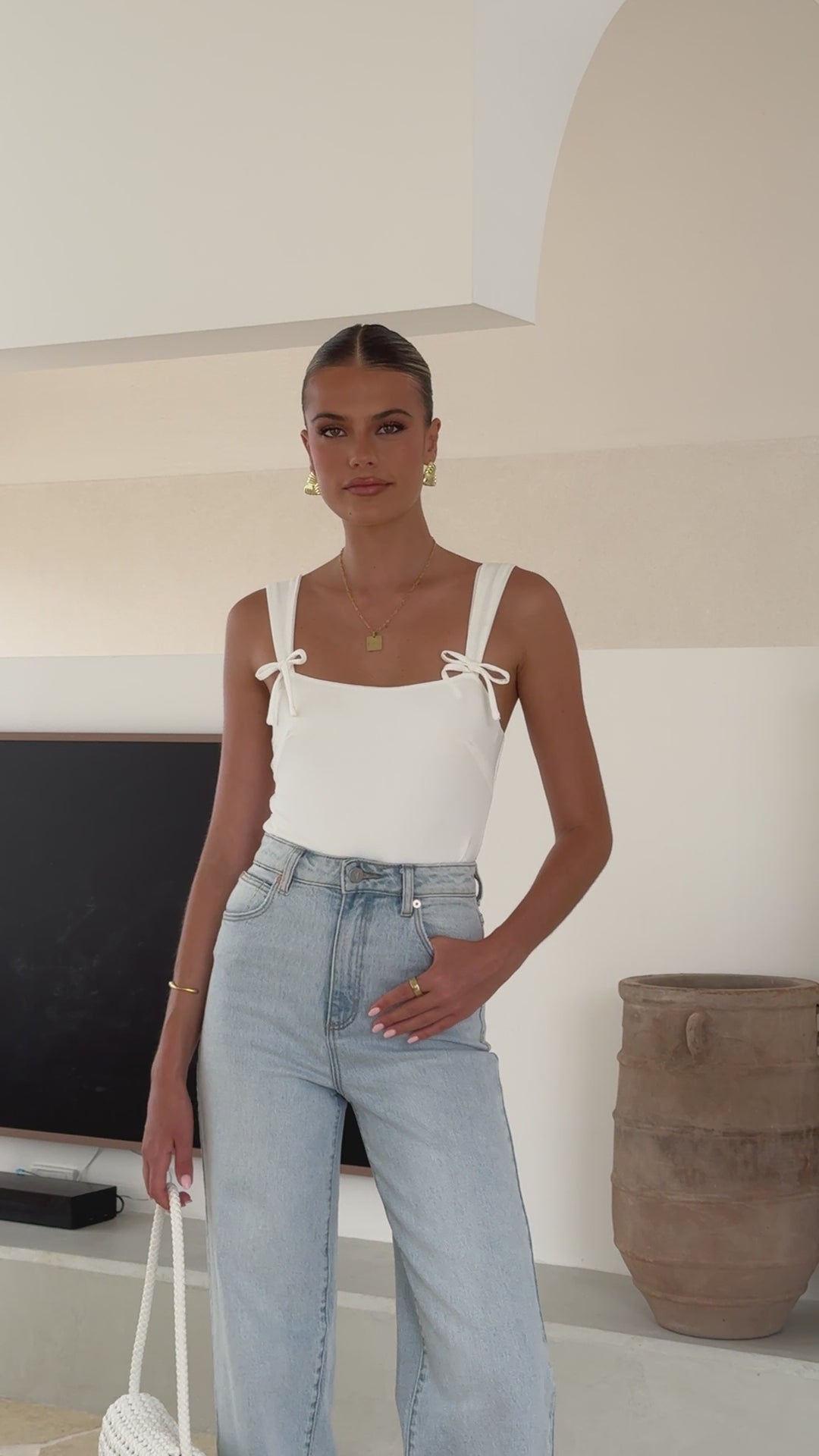 Brittany Bodysuit - White