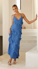 Sophia Maxi Dress - Cobalt Blue