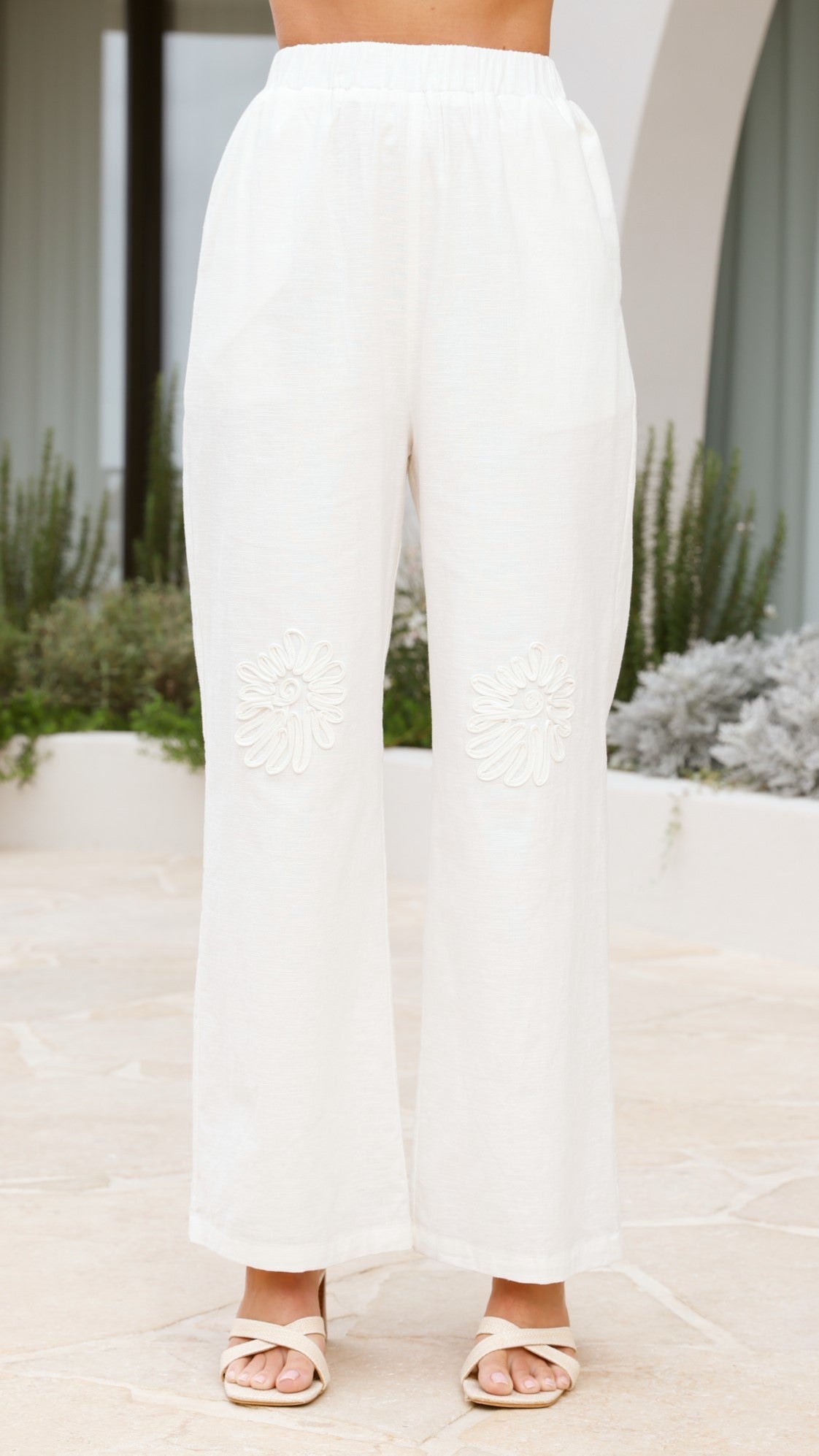 Ines Pants - White