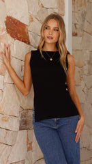 Rafee Top - Black