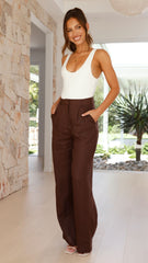 Tillie Pants - Chocolate
