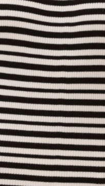 Stripe Ria Top - Black / White