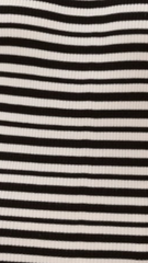 Stripe Ria Top - Black / White