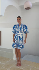 Hannah Mini Dress - Paradise