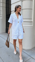 Emmaline Shorts - White