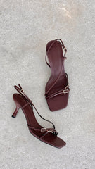 Toshie Heel - Chocolate