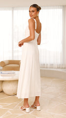 Kataryna Maxi Dress - White