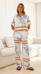 Valene Pants - Amore Print