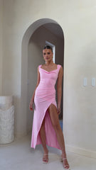 Sachio Maxi Dress - Pink