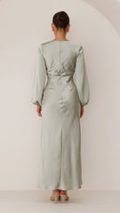 Brigitte Maxi Dress - Olive