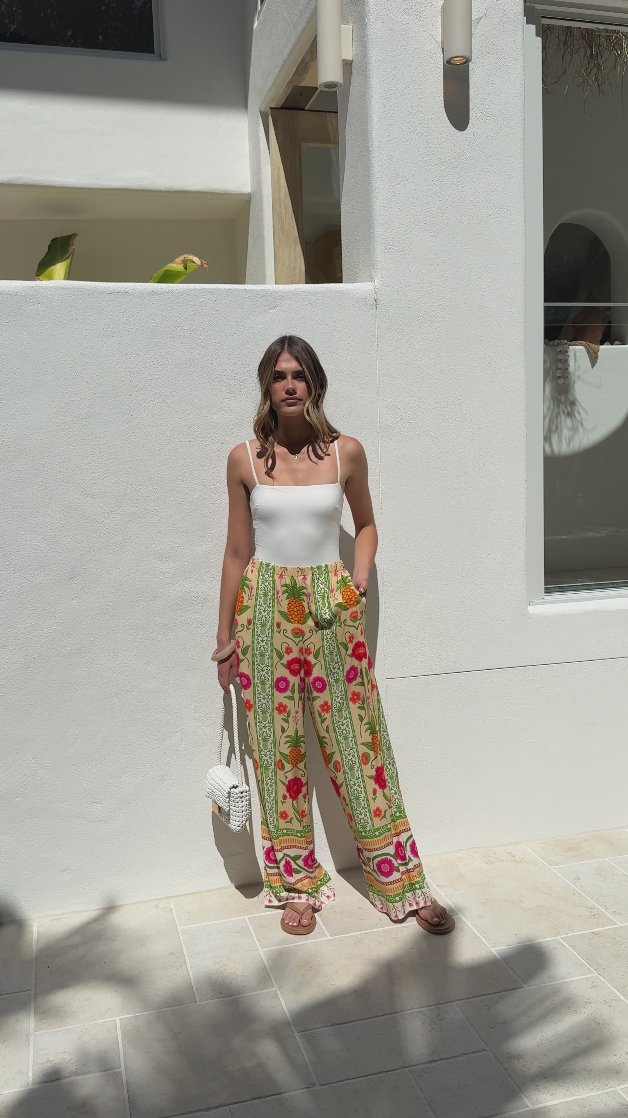 Janessa Pants - Sunkissed Print