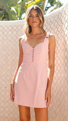 Allura Mini Dress - Pink