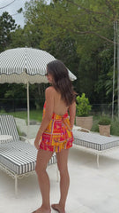 Octavia Top - Aloha Orange