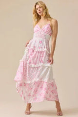 Adernlia Floral Maxi Dress