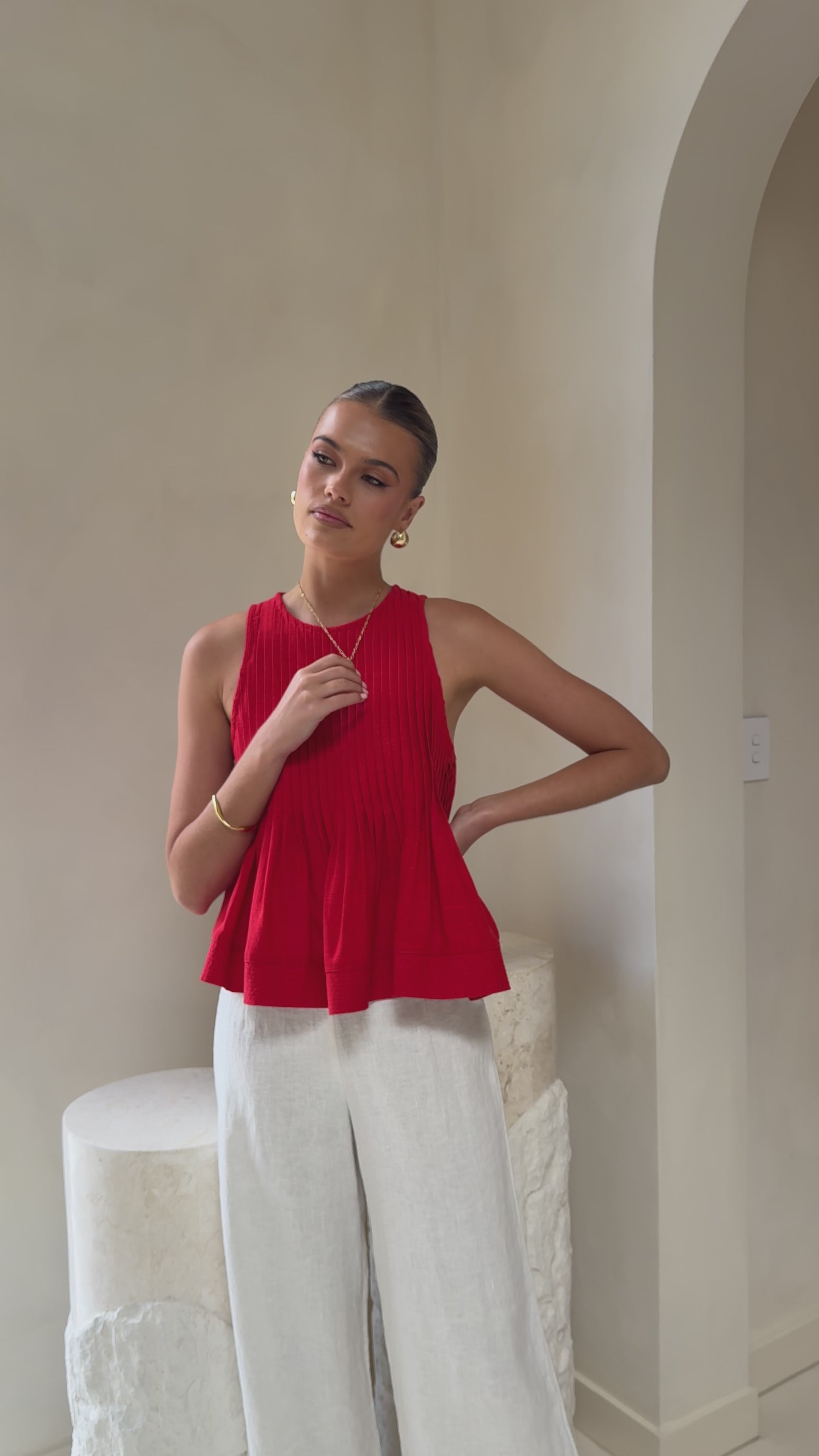 Virtue Top - Red