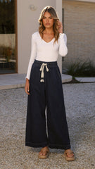 Josephine Pants - Indigo Denim