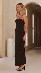 Carabella Maxi Dress - Black
