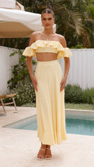 Trista Top - Yellow